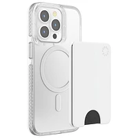 Portefeuille de téléphone MagSafe PopWallet de PopSockets - Blanc