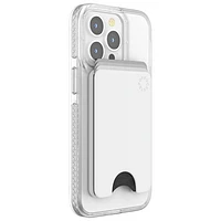 Portefeuille de téléphone MagSafe PopWallet de PopSockets - Blanc