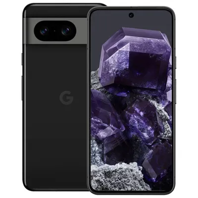 Freedom Mobile Google Pixel 8 128GB - Obsidian - Monthly Tab Plan