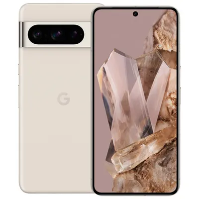 Freedom Mobile Google Pixel 8 Pro 128GB - Porcelain - Monthly Tab Plan