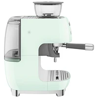 Smeg Manual Espresso Coffee Machine with Frother & Coffee Grinder