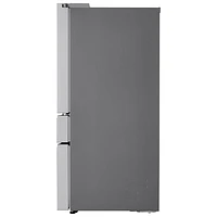 Réfrigérateur à deux portes de 29,6 pi³ et 36 po avec distributeur d'eau et de glaçons de LG (LF30S8210S) - Inox résistant aux taches