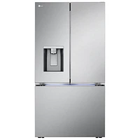 LG 36" 31 Cu. Ft. French Door Refrigerator w/ Water & Ice Dispenser (LRYXS3106S) - Smudge Proof Stainless Steel