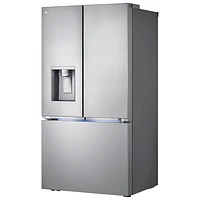 LG 36" 31 Cu. Ft. French Door Refrigerator w/ Water & Ice Dispenser (LRYXS3106S) - Smudge Proof Stainless Steel