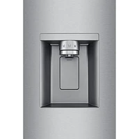 Réfrigérateur à deux portes de 31 pi³ et 36 po avec distributeur d'eau et de glaçons de LG (LRYKS3106S) - Inox résistant aux taches