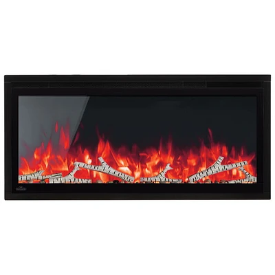 Napoleon Entice 42" Wall-Hanging Electric Fireplace - 5000 BTU - Black
