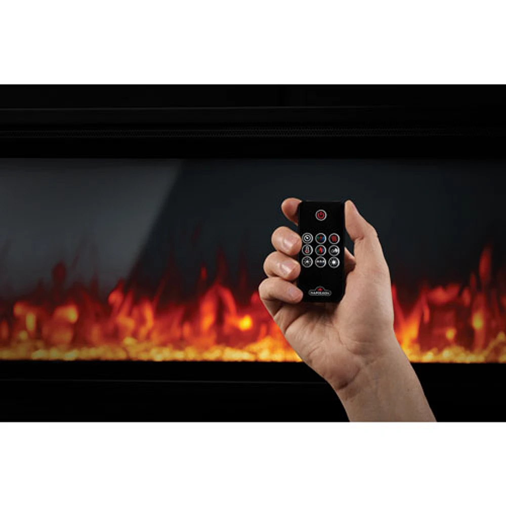 Napoleon Entice 42" Wall-Hanging Electric Fireplace - 5000 BTU - Black