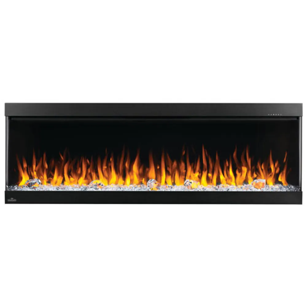 Napoleon Trivista Pictura 50'' 3-Sided Electric Fireplace - 5000 BTU - Black