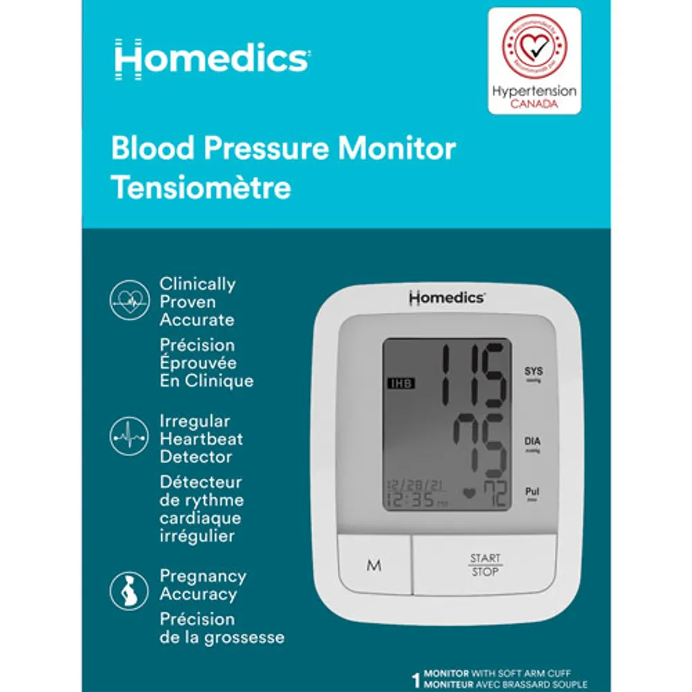 HoMedics Automatic Arm Blood Pressure Monitor (BPA-905-CA)