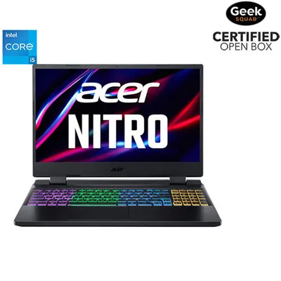 Open Box - Acer Nitro 5 15.6" Gaming Laptop - Black (Intel Ci5-12450H/1TB SSD/16GB RAM/RTX 3050/Wind11)