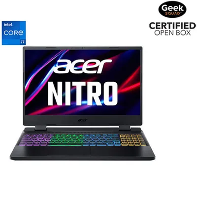 Open Box - Acer Nitro 5 15.6" Gaming Laptop - Black (Intel Core i7-12700H/1TB SSD/16GB RAM/RTX 4050)