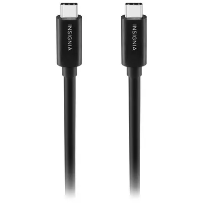 Insignia 1m (3.3 ft.) 100W 10 Gbp USB-C to USB-C Charge Cable (NS-PCKCC3-C)