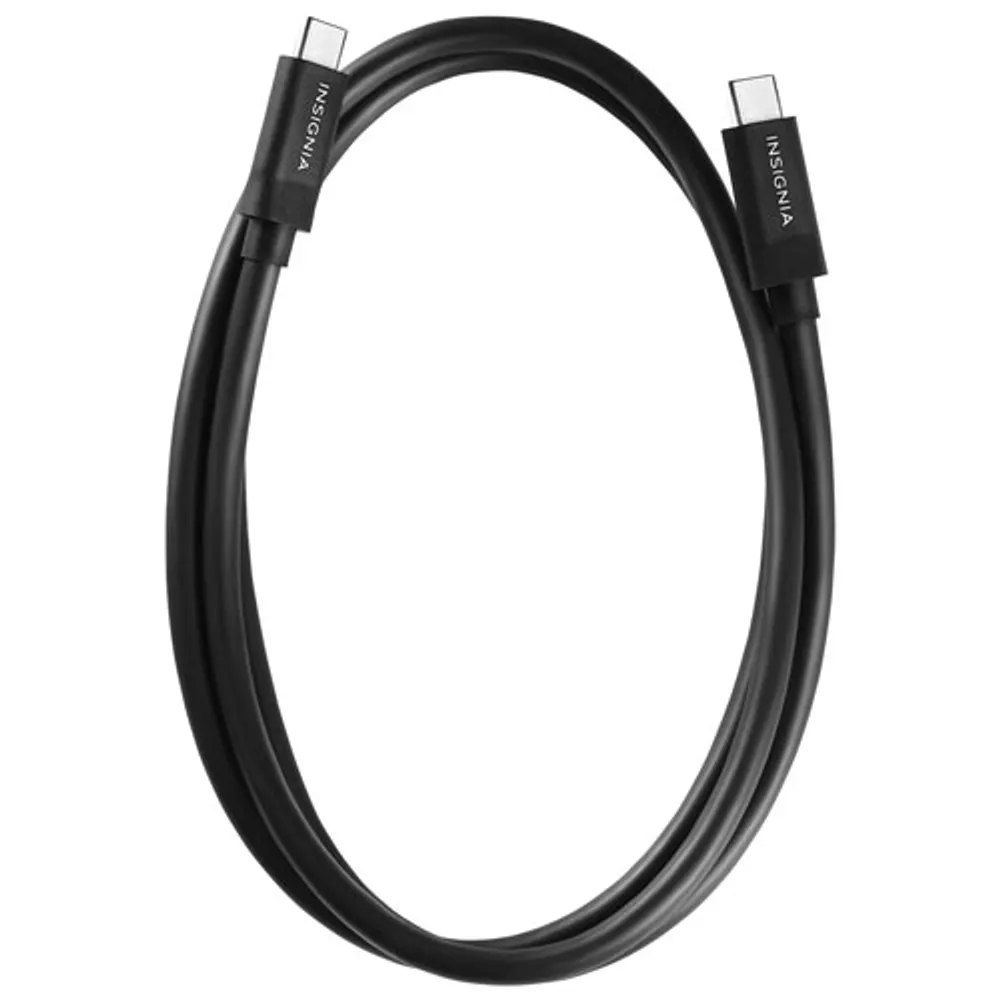 Insignia 1m (3.3 ft.) 100W 10 Gbp USB-C to USB-C Charge Cable (NS-PCKCC3-C)