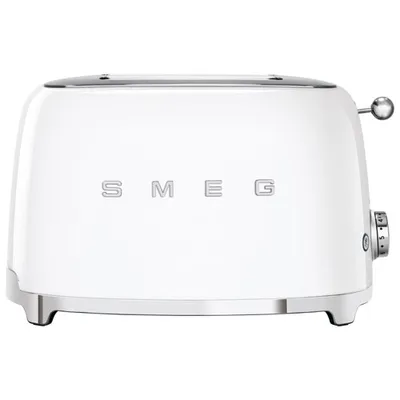 Smeg 50's Style Retro Toaster - 2-Slice - White