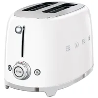 Smeg 50's Style Retro Toaster - 2-Slice - White