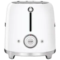 Smeg 50's Style Retro Toaster - 2-Slice - White