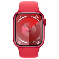 Rogers Apple Watch Series 9 (GPS + Cellular) 41mm (PRODUCT)RED Aluminum Case w/ (PRODUCT)RED Sport Band - /M