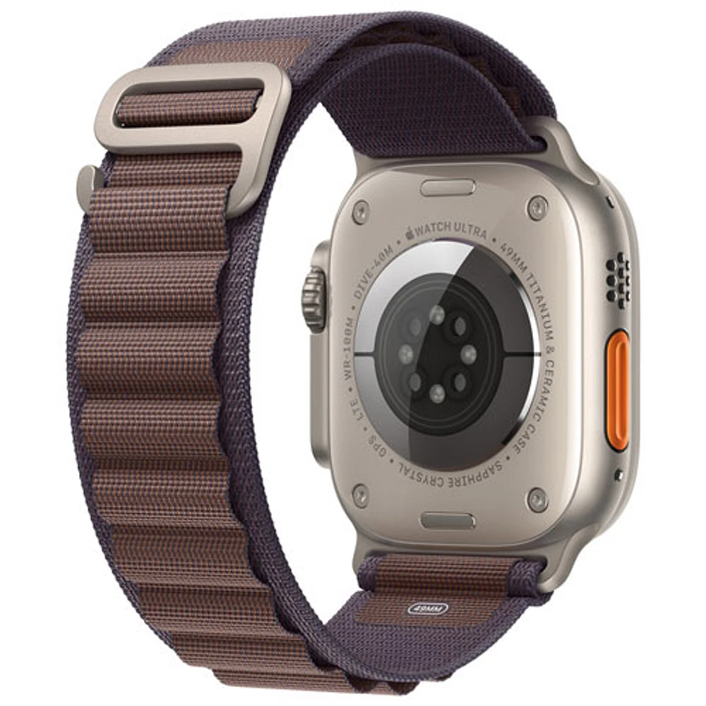 Rogers Apple Watch Ultra 2 (GPS + Cellular) 49mm Titanium Case wIndigo Alpine Loop - M - Monthly Financing