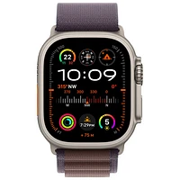 Rogers Apple Watch Ultra 2 (GPS + Cellular) 49mm Titanium Case w/Indigo Alpine Loop - S - Monthly Financing