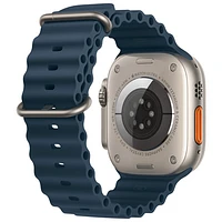 Apple Watch Ultra 2 (GPS + Cellular) avec boîtier de 49 mm en titane et bracelet Océan bleu par Virgin Plus - Financement mensuel