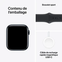 Rogers Apple Watch SE (GPS + Cellular) 44mm Midnight Aluminum Case w/Midnight Sport Band