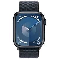 Rogers Apple Watch Series 9 (GPS + Cellular) 45mm Midnight Aluminum Case w/Midnight Sport Loop - Monthly Financing