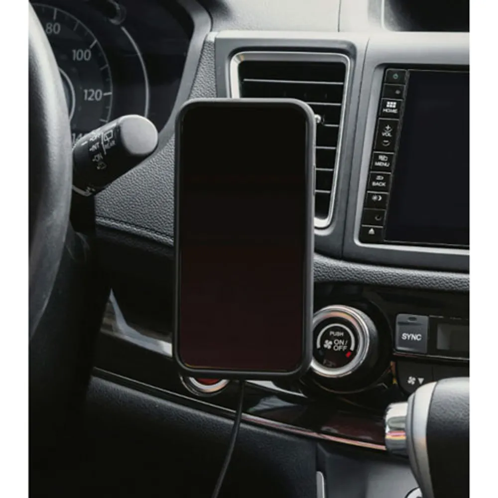 Peak Design Slimlink Wireless Magnetic Charging Car Mount - Black