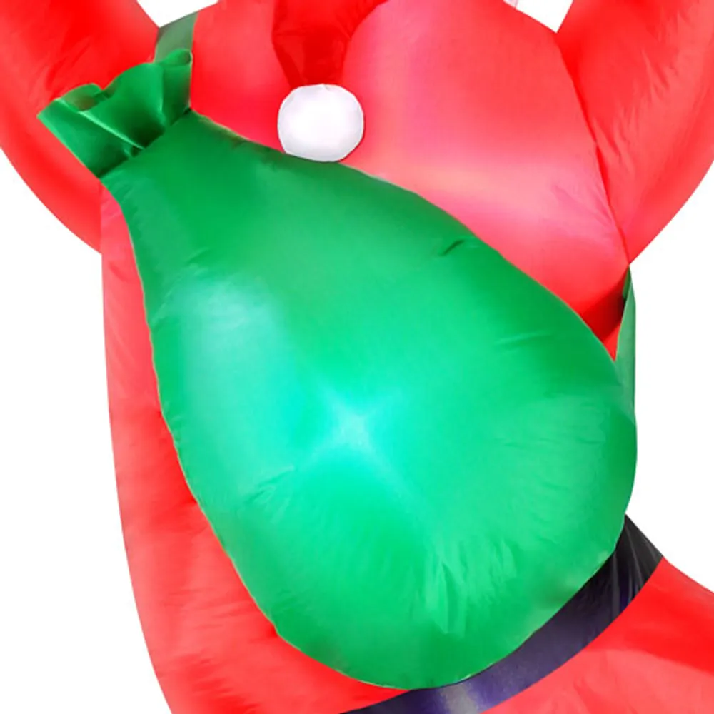 Occasions Christmas 6.5 Ft. Inflatable Hanging Santa