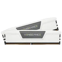 Corsair Vengeance 32GB (2 x 16GB) DDR5 6000MHz Desktop Memory (CMK32GX5M2E6000C36W) - White