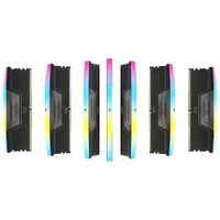 Corsair Vengeance RGB 32GB (2 x 16GB) DDR5 6000MHz Desktop Memory (CMH32GX5M2E6000C36) - Black