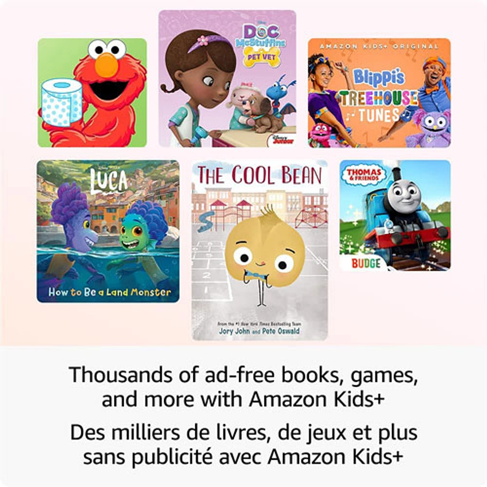 Tablette 10,1 po 32 Go FireOS Fire HD 10 Kids (2023) d'Amazon avec étui à l'épreuve des enfants