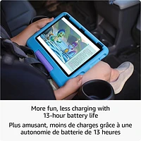 Tablette 10,1 po 32 Go FireOS Fire HD 10 Kids (2023) d'Amazon avec étui à l'épreuve des enfants