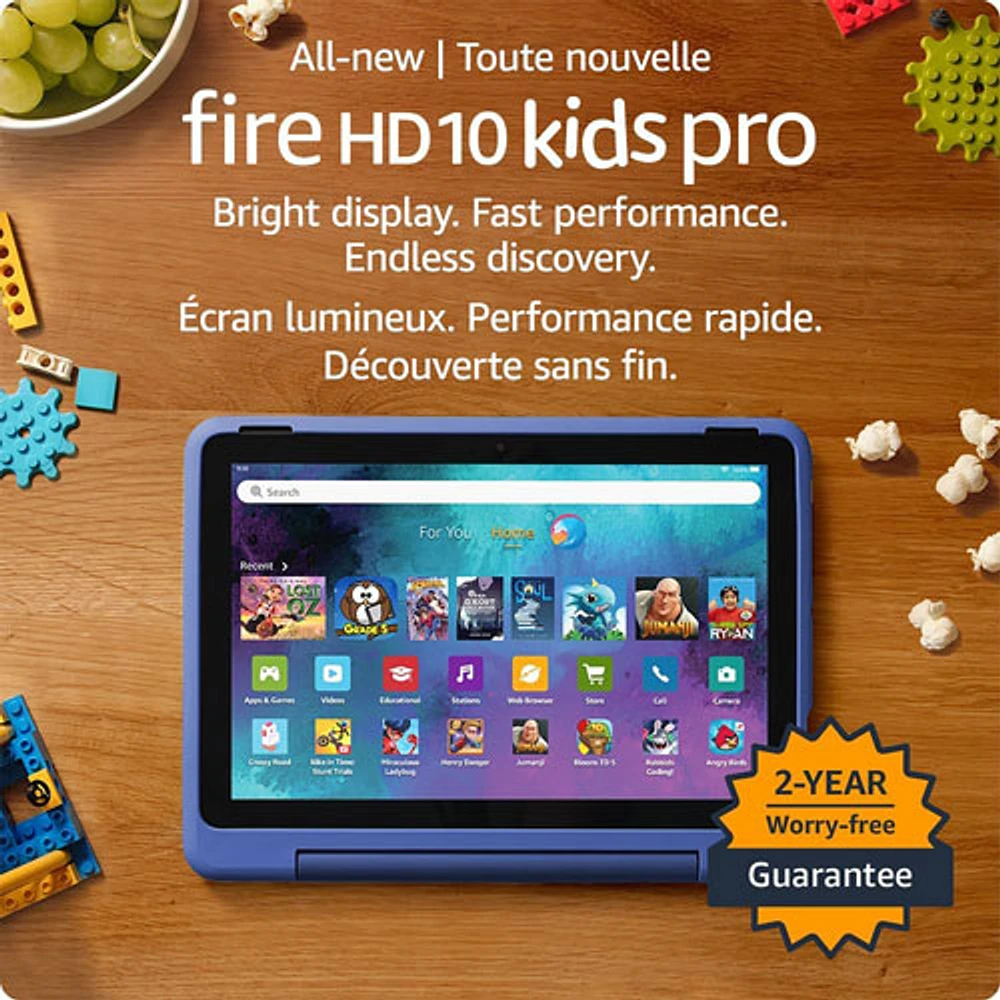 Amazon Fire HD 10 Kids Pro (2023) 10.1" 32GB FireOS Tablet with Kid-Proof Case - Nebula