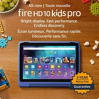 Amazon Fire HD 10 Kids Pro (2023) 10.1" 32GB FireOS Tablet with Kid-Proof Case - Nebula