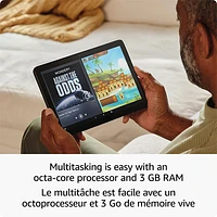 Tablette 10,1 po 32 Go FireOS Fire HD 10 (2023) d'Amazon avec processeur MT8186A