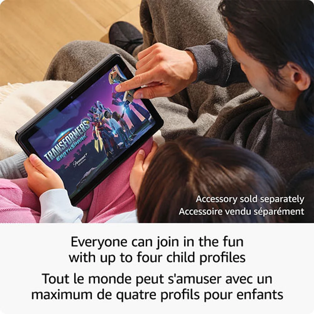 Tablette 10,1 po 32 Go FireOS Fire HD 10 (2023) d'Amazon avec processeur MT8186A