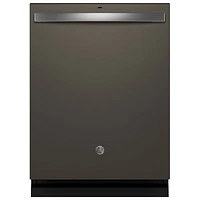 GE 24" 47dB Built-In Dishwasher with Third Rack (GDT650SMVES) - Slate