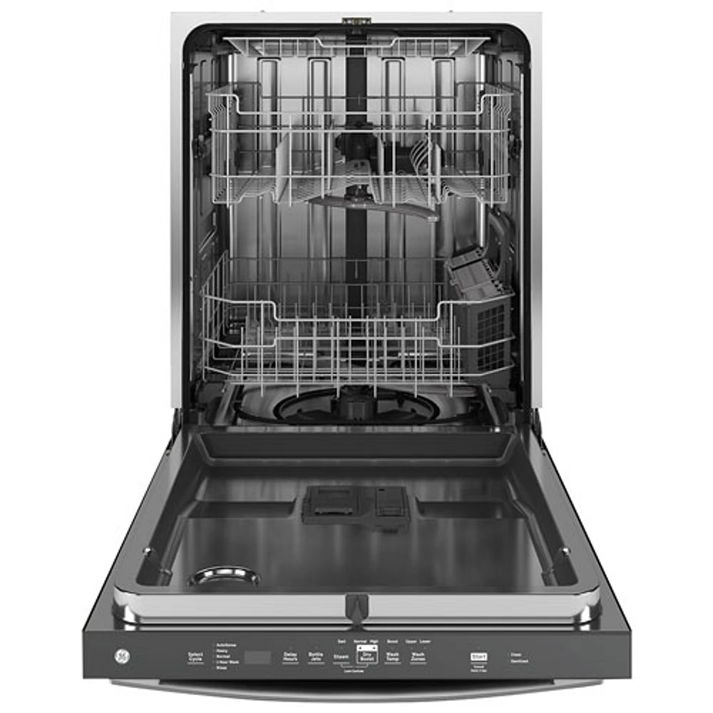 GE 24" 47dB Built-In Dishwasher with Third Rack (GDT650SYVFS) - Stainless Steel