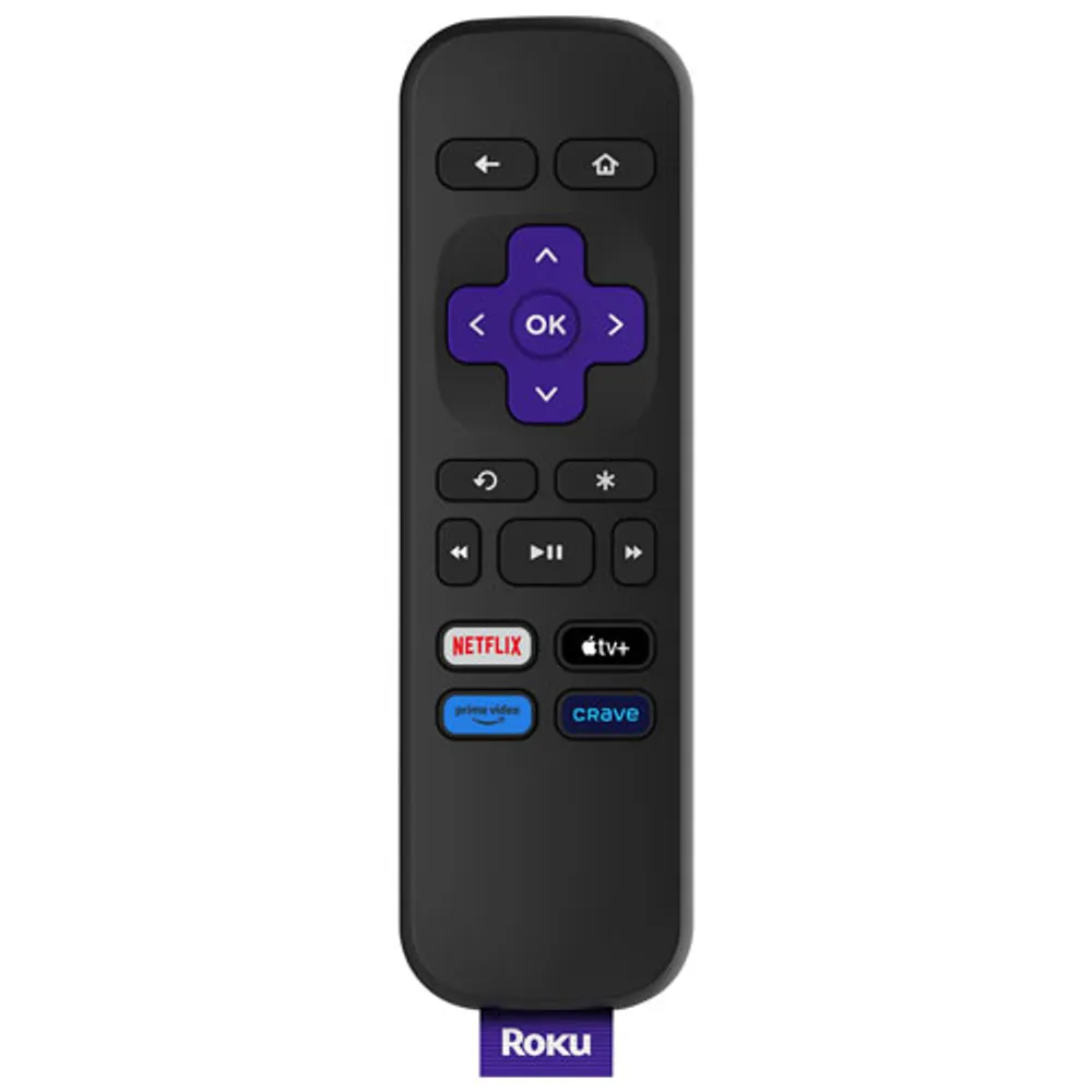 Roku Express HD Streamer (2023) with High-Speed HDMI Cable and Simple Remote (No TV Controls)