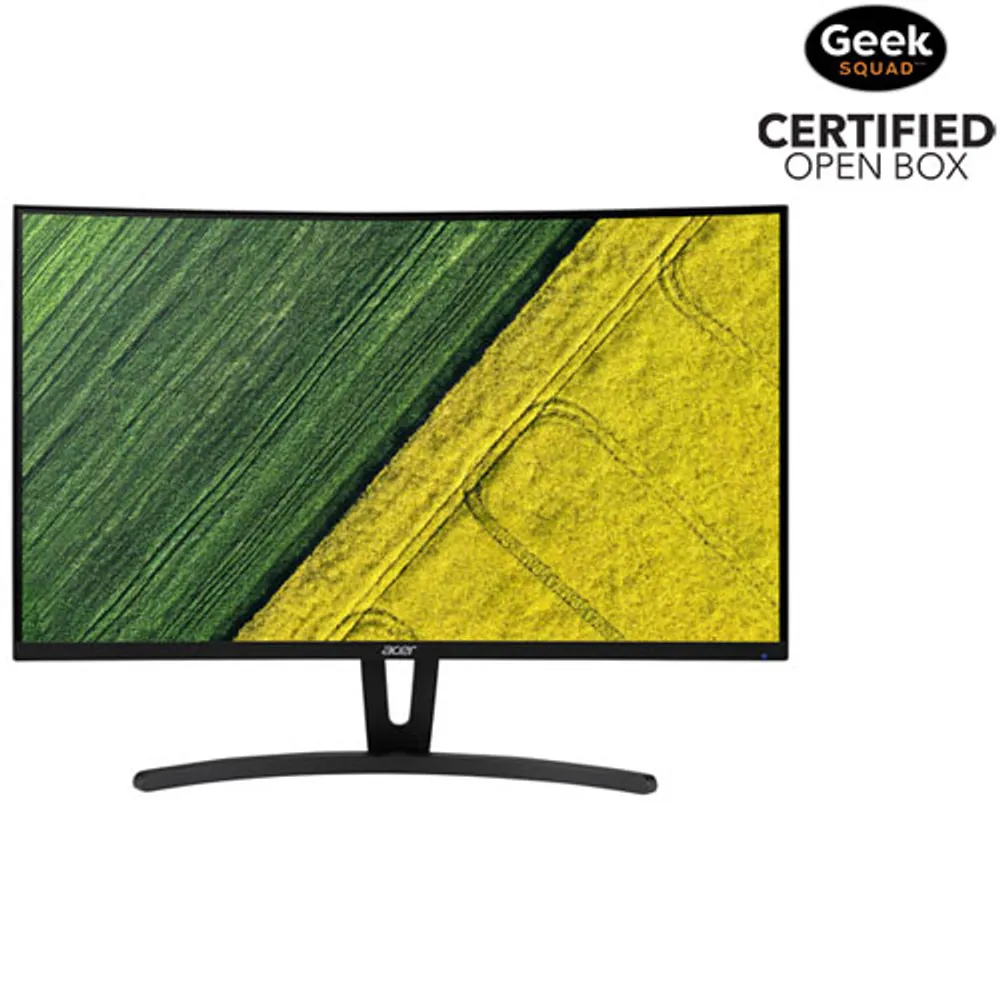 Open Box - Acer 27" FHD 180Hz 1ms GTG Curved VA LED Gaming Monitor (ED273 S3BIIP) - Black