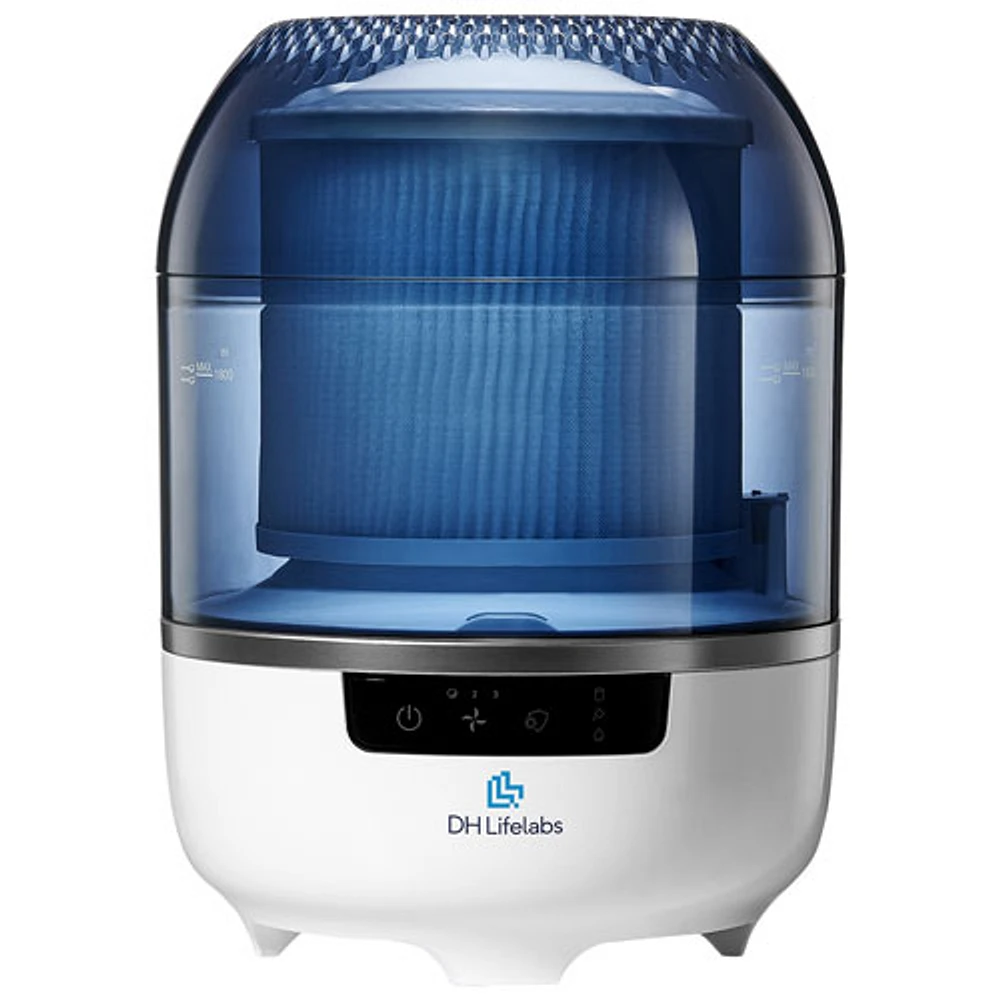 Purificateur d'air hydratant HOCl Aaira Mini de DH Lifelabs - Bleu