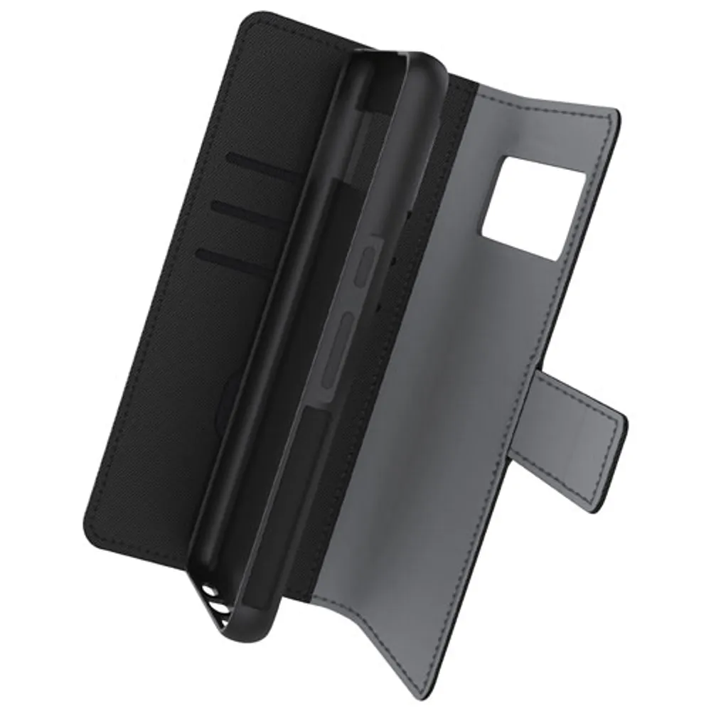 LBT Switch Leather Wallet Case for Pixel 8 - Black