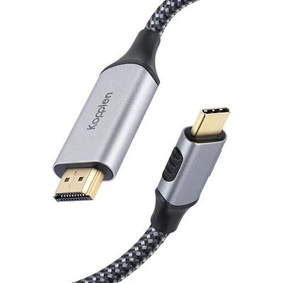 Câble USB-C à HDMI 4K de 1,8 m (6 pi) de Kopplen (CBL-CH02SGR)