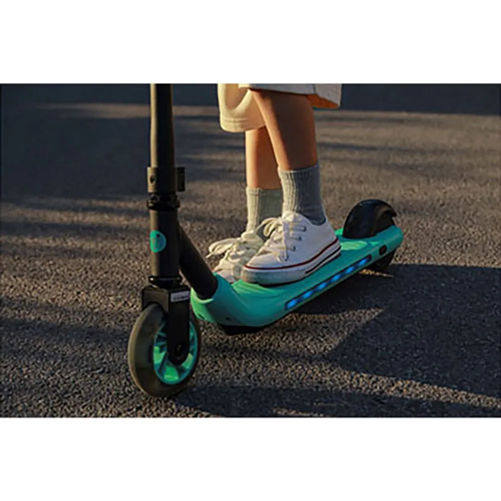 Segway Kids Ninebot eKickScooter Zing A6 Electric Kid's Scooter - Dark Grey/Green