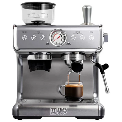 Machine à espresso semi-automatique Presto Bollente d'Ultima Cosa - Acier inoxydable