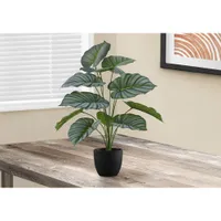 Monarch Artificial 24" Calathea Plant Pot