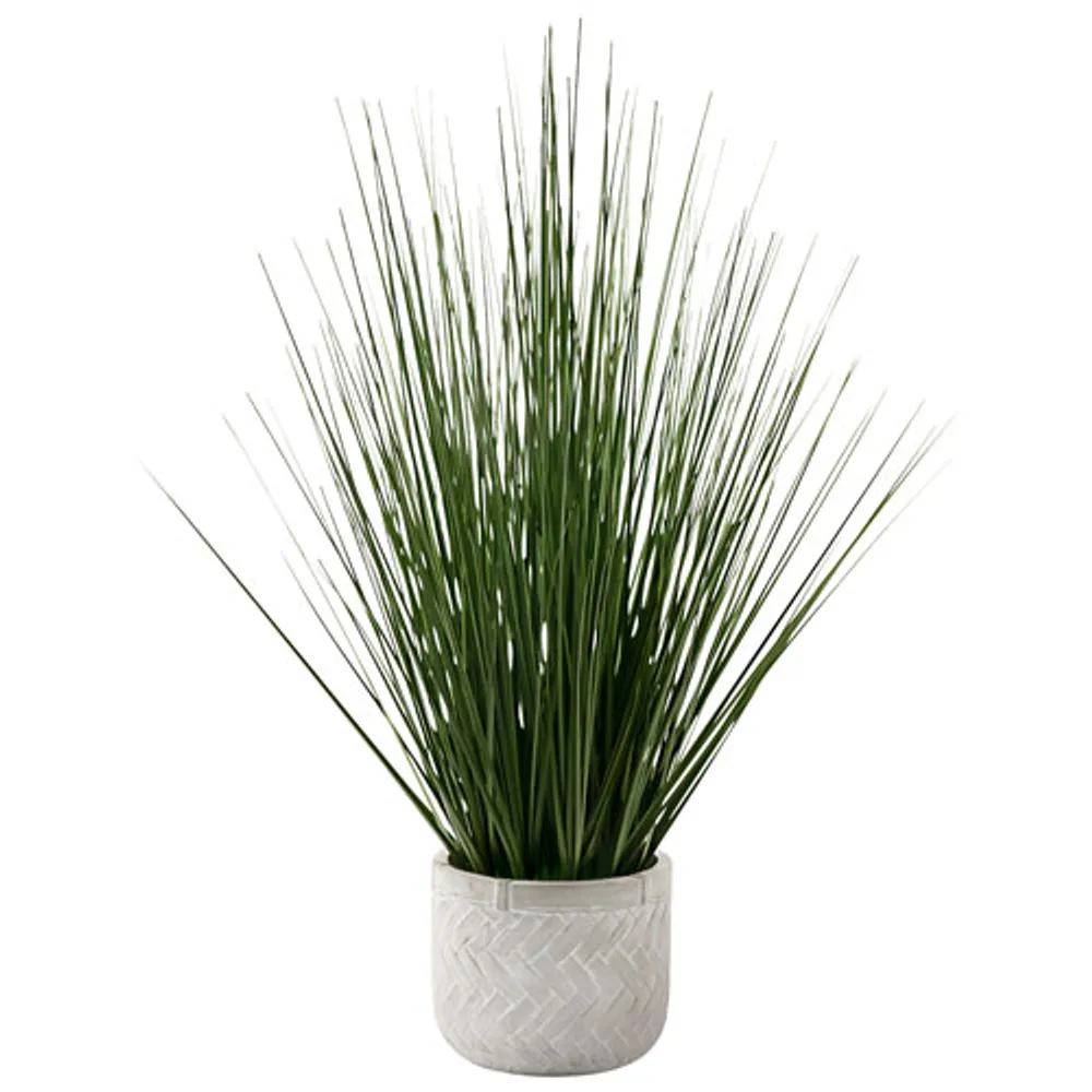 Monarch Artificial 21" Grass Plant Pot