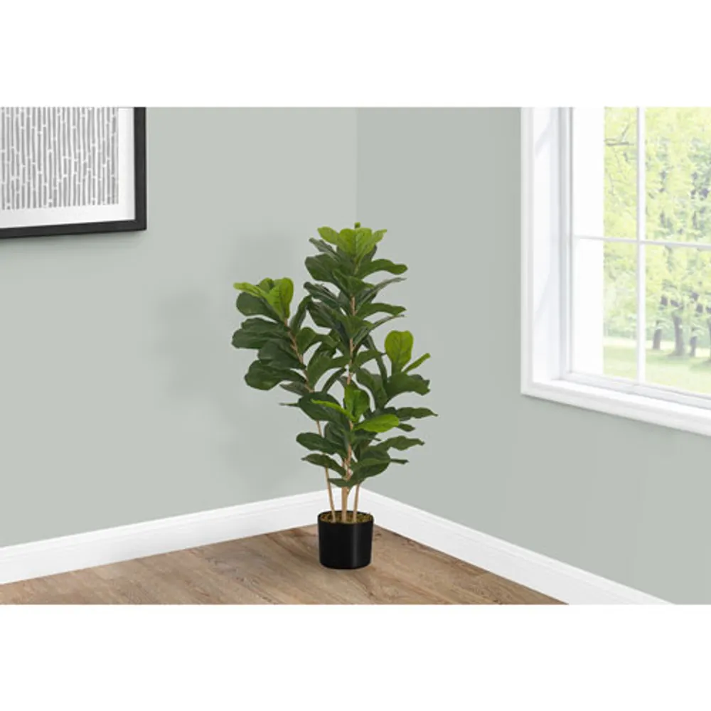 Monarch Artificial 41" Indoor Fiddle Tree Pot