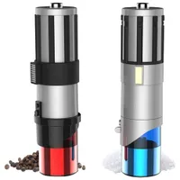 Uncanny Brands Star Wars Lightsaber Salt & Pepper Mill Set