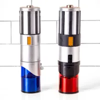 Uncanny Brands Star Wars Lightsaber Salt & Pepper Mill Set